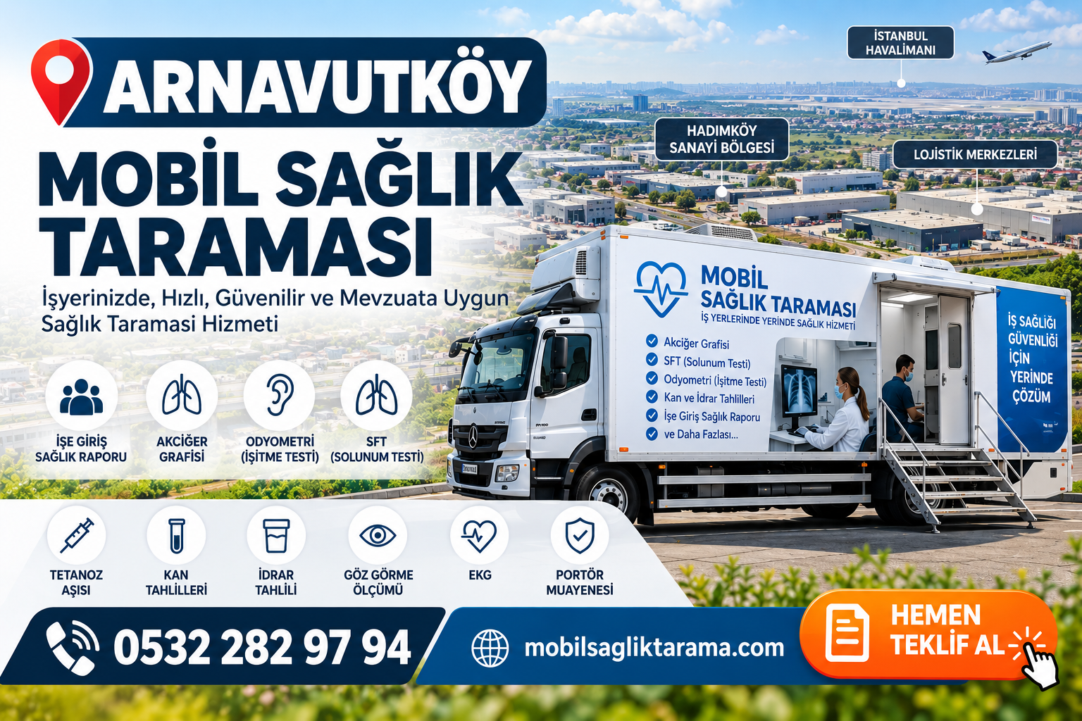 Arnavutköy Mobil Sağlık Taraması