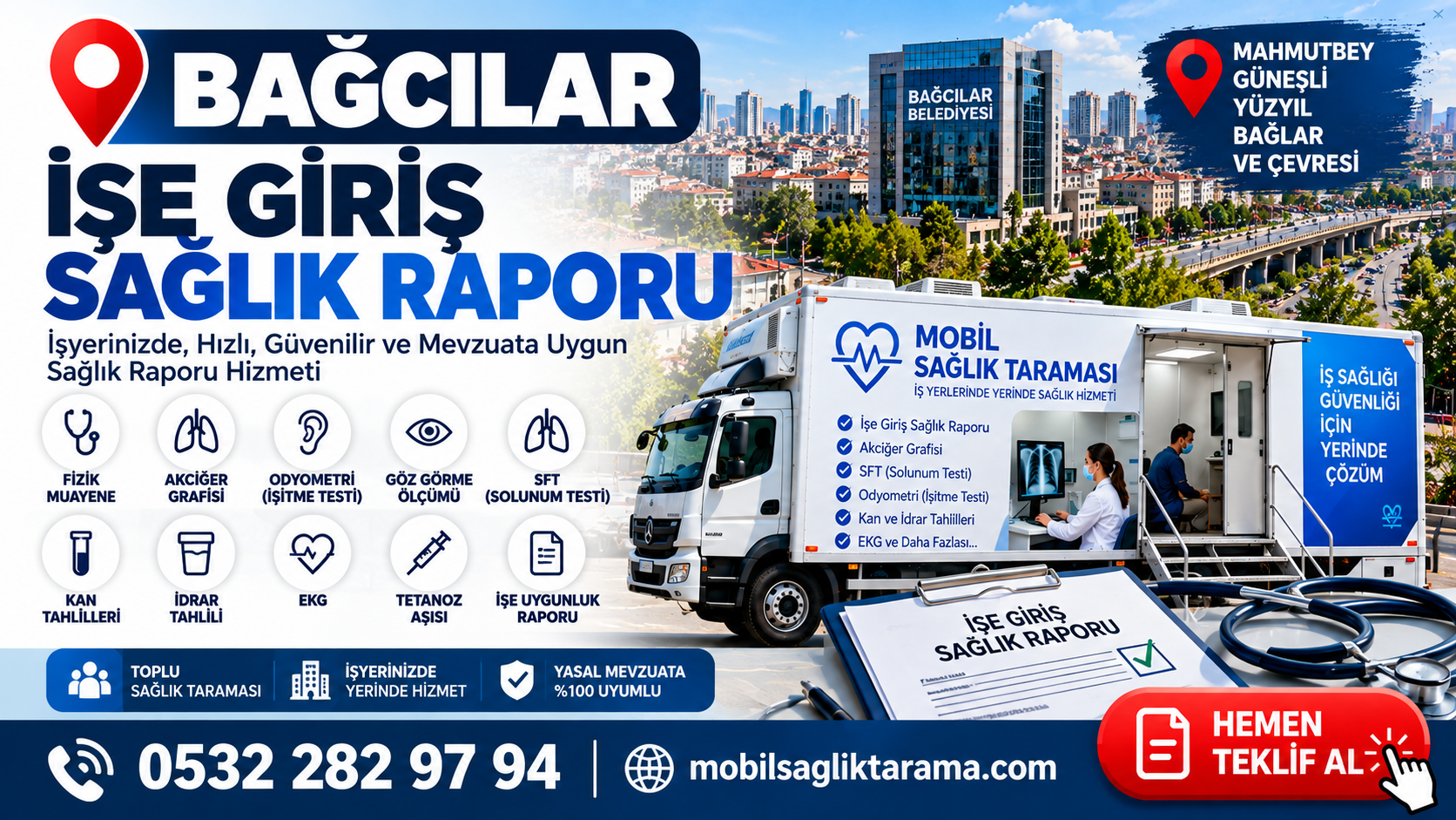 Bağcılar İşe Giriş Sağlık Raporu