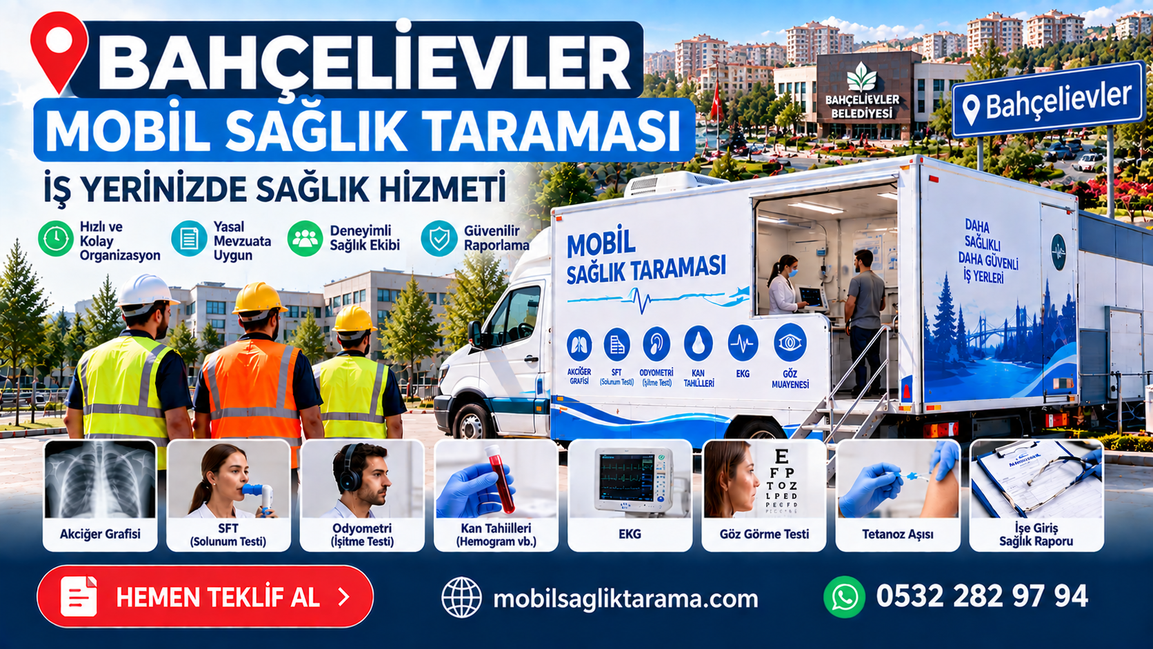 Bahçelievler Mobil Sağlık Taraması