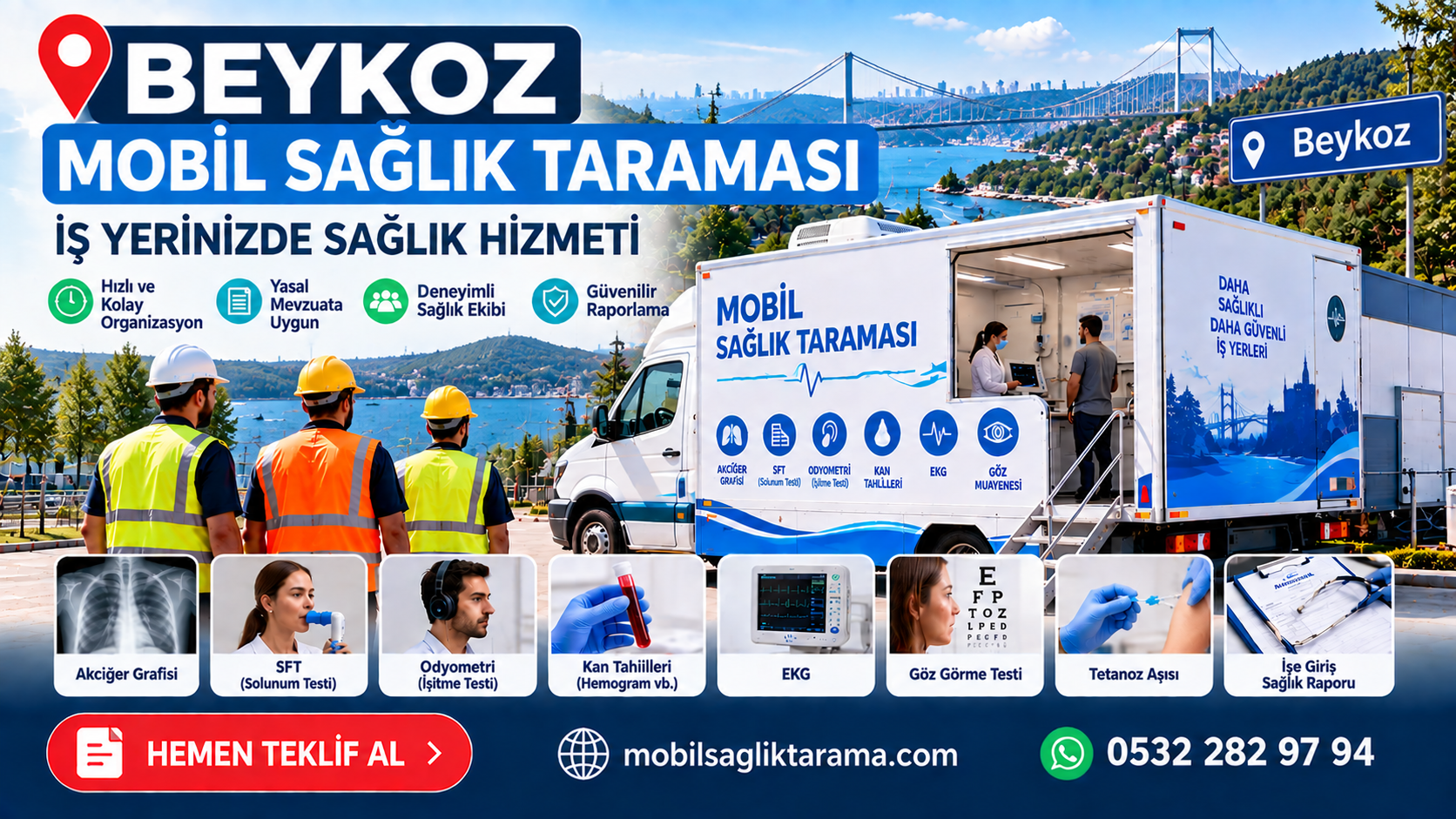 Beykoz Mobil Sağlık Taraması