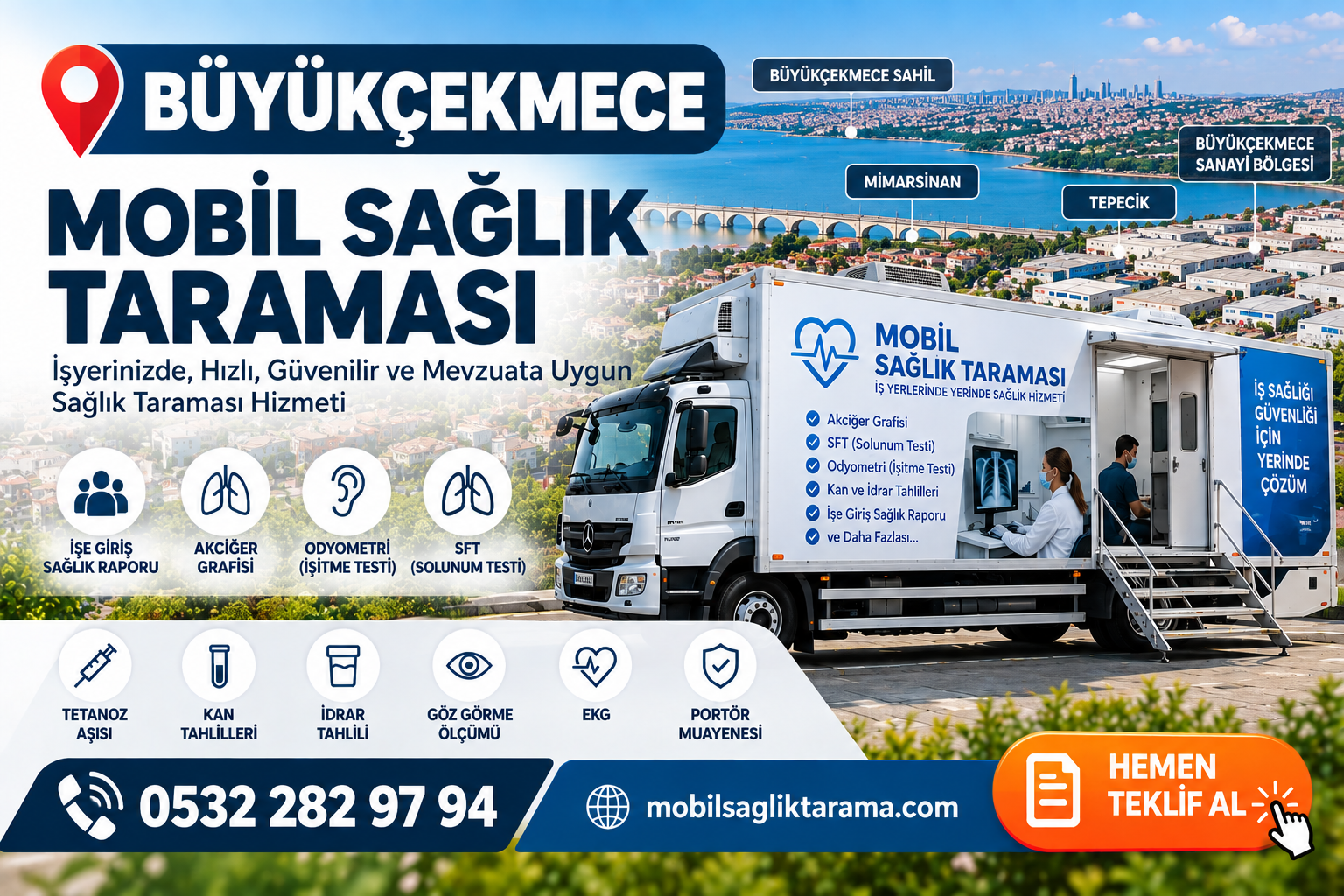 Büyükçekmece Mobil Sağlık Taraması
