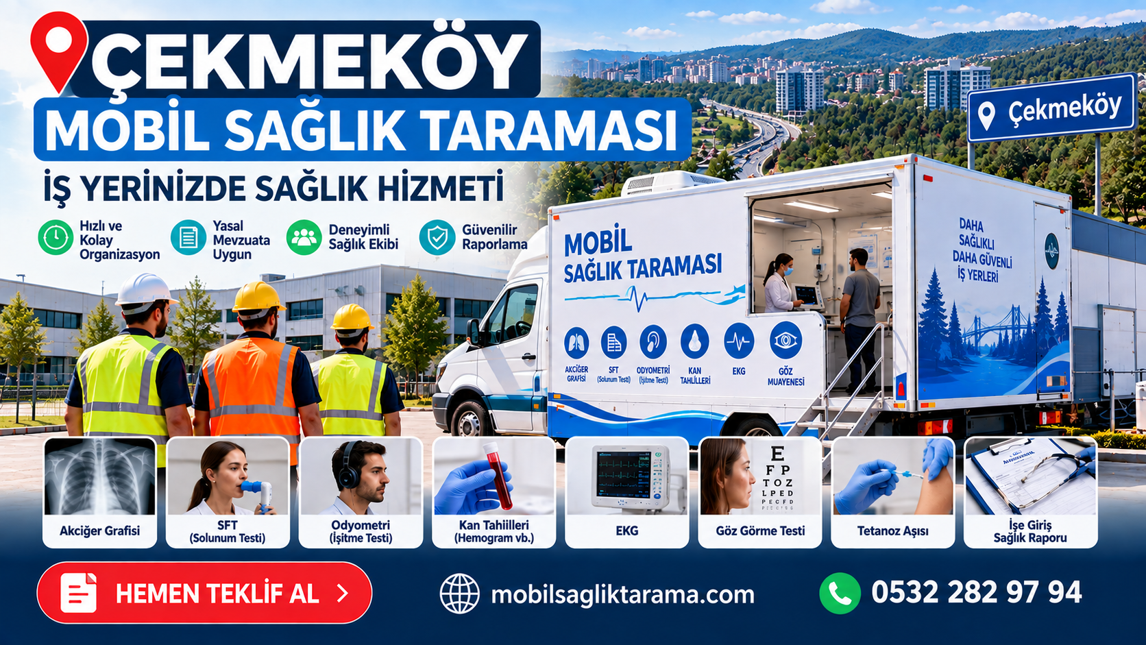 Çekmeköy Mobil Sağlık Taraması
