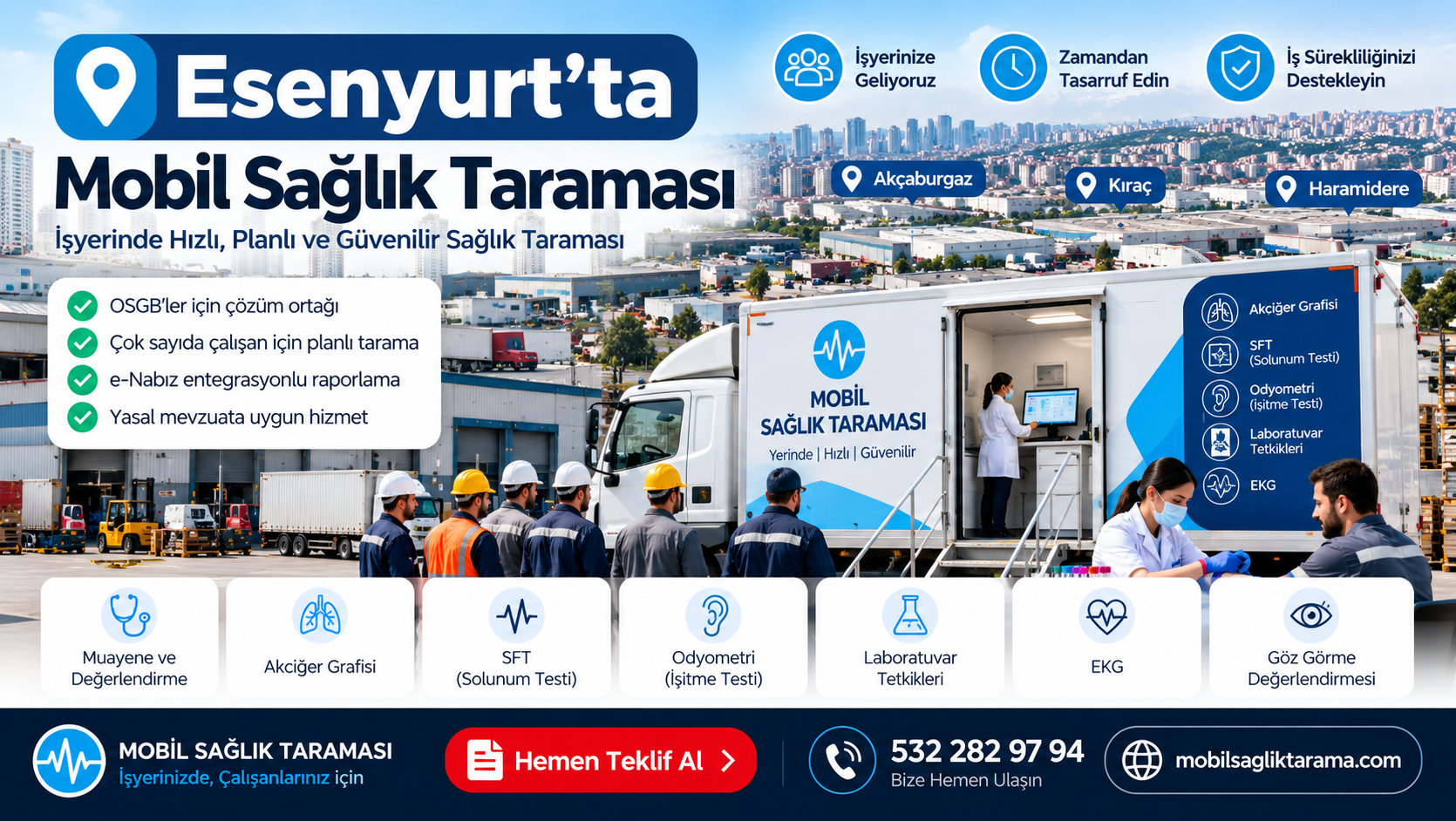 Esenyurt Mobil Sağlık Taraması