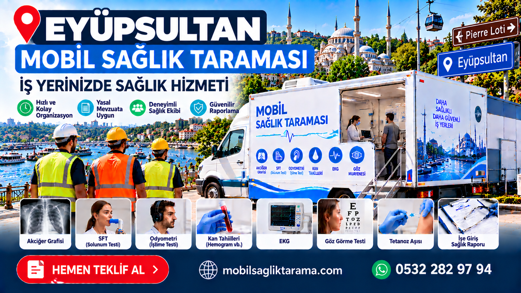 Eyüpsultan Mobil Sağlık Taraması