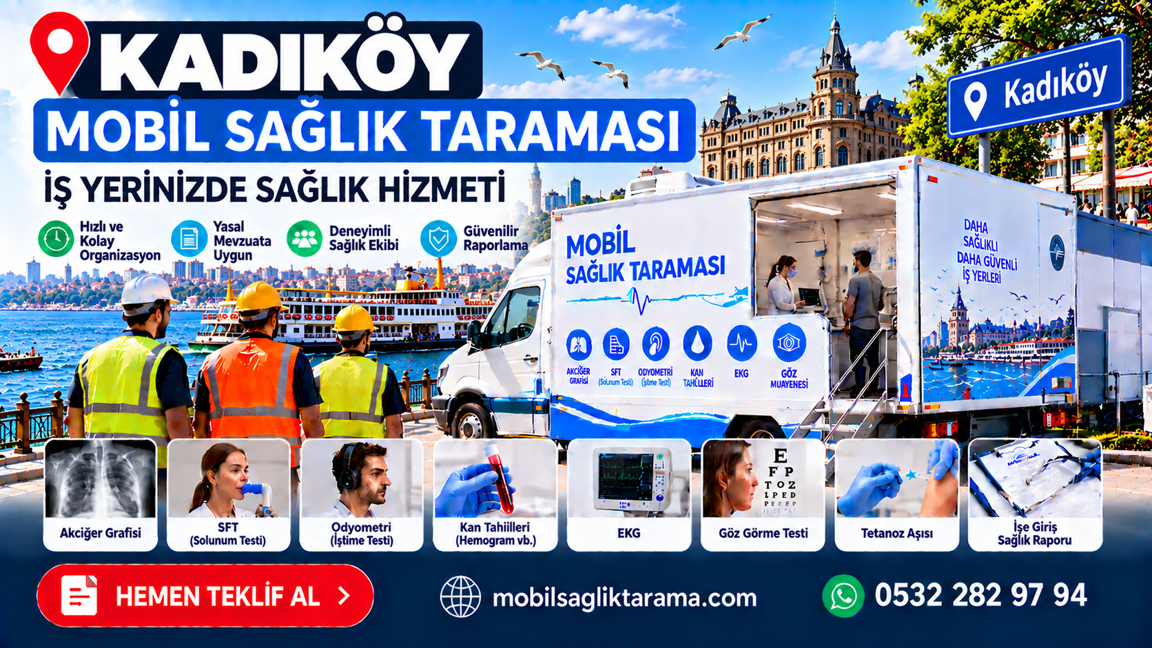Kadıköy Mobil Sağlık Taraması