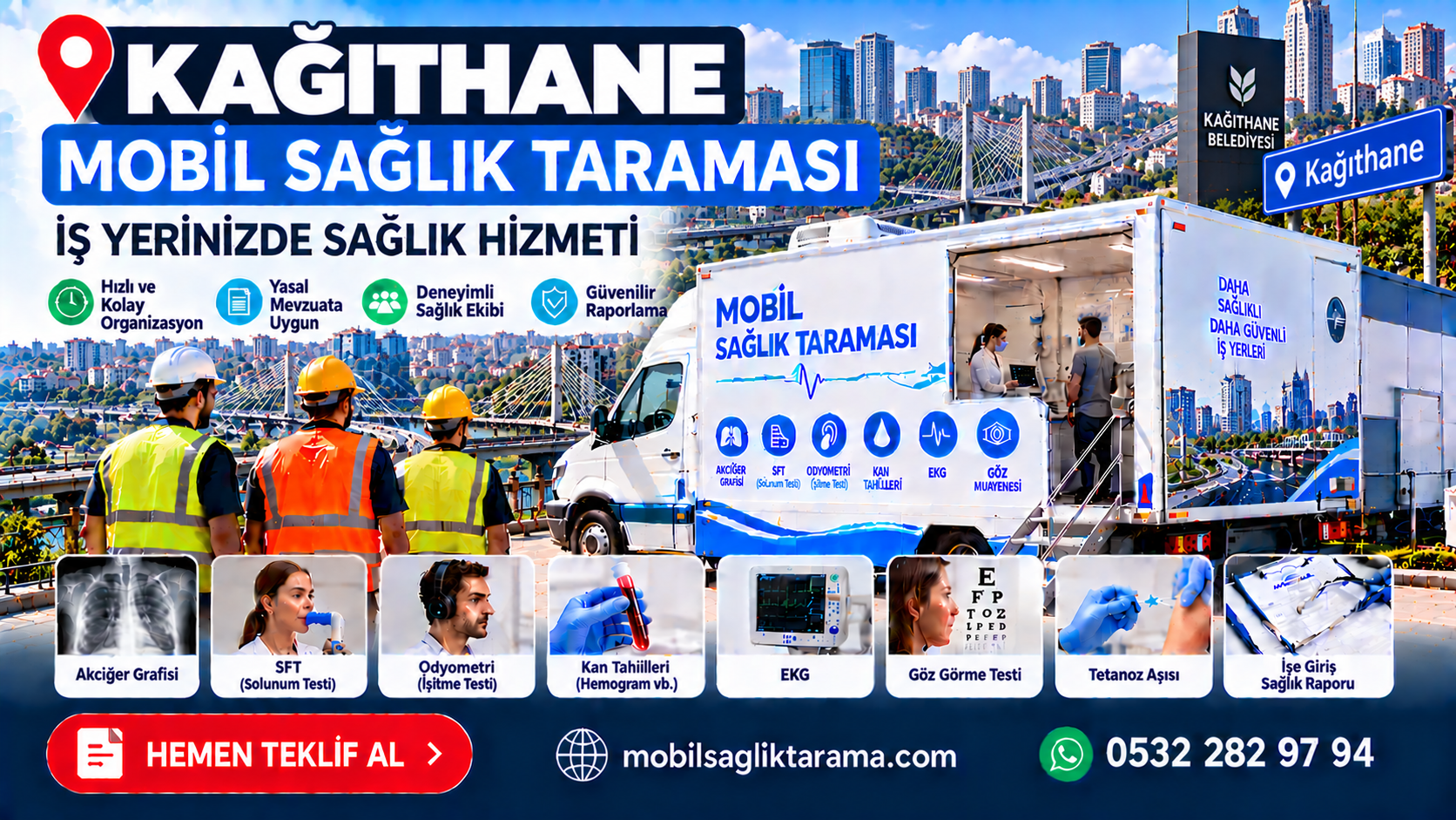 Kağıthane Mobil Sağlık Taraması