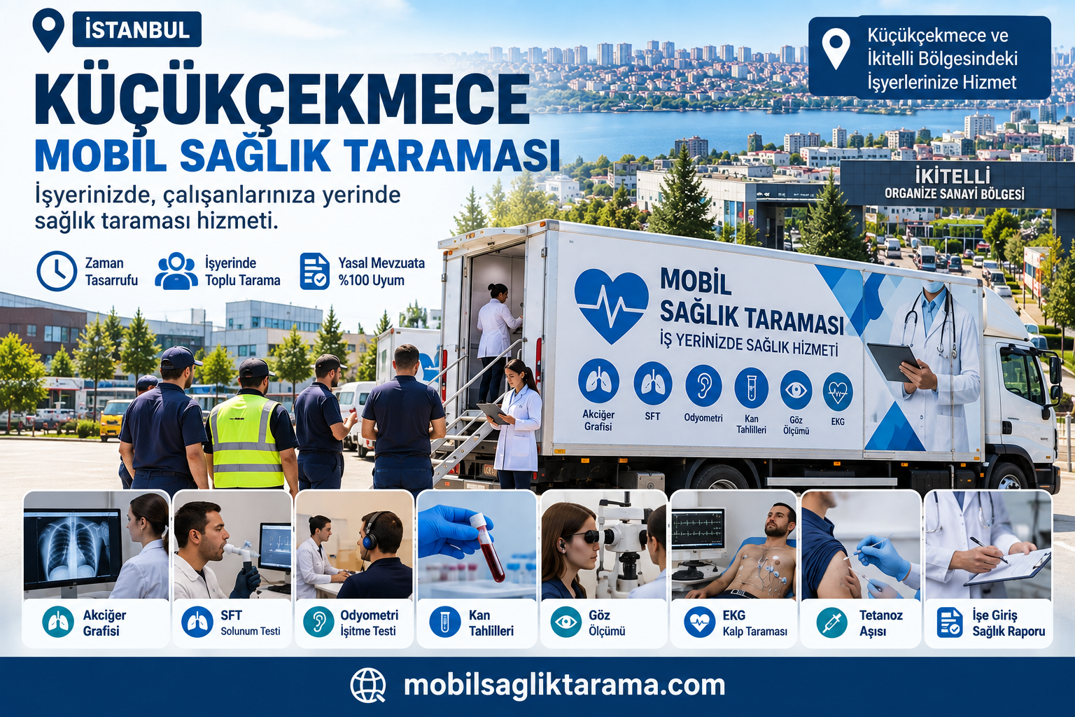 Küçükçekmece Mobil Sağlık Taraması