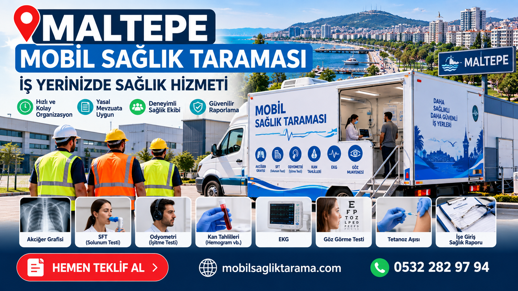 Maltepe Mobil Sağlık Taraması