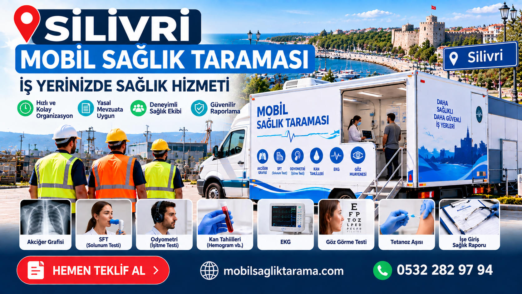 Silivri Mobil Sağlık Taraması