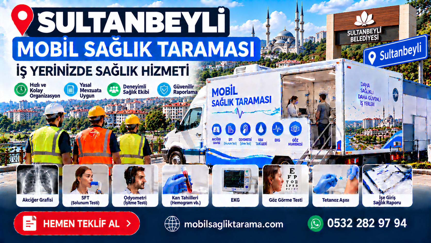 Sultanbeyli Mobil Sağlık Taraması