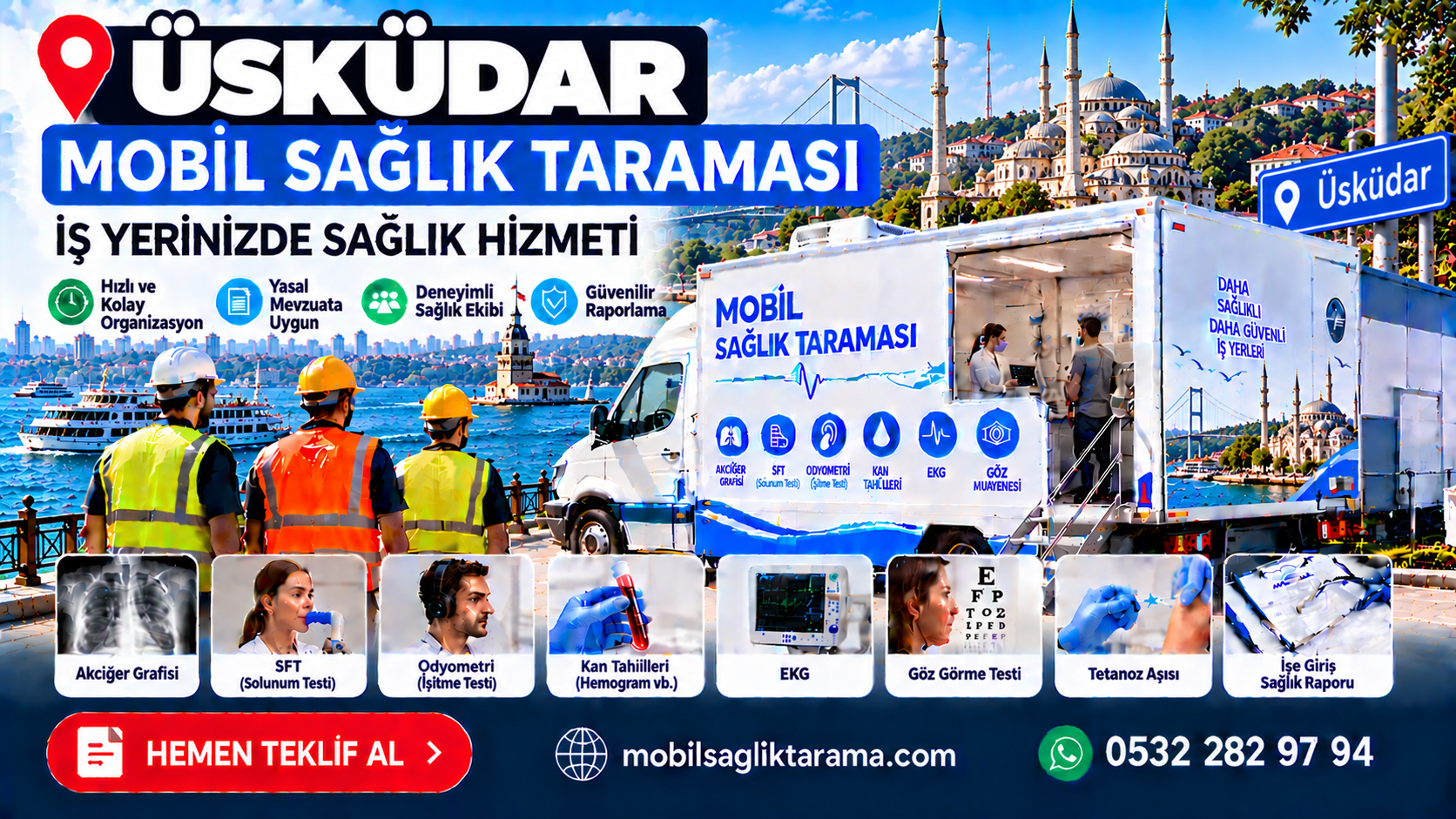 Üsküdar Mobil Sağlık Taraması