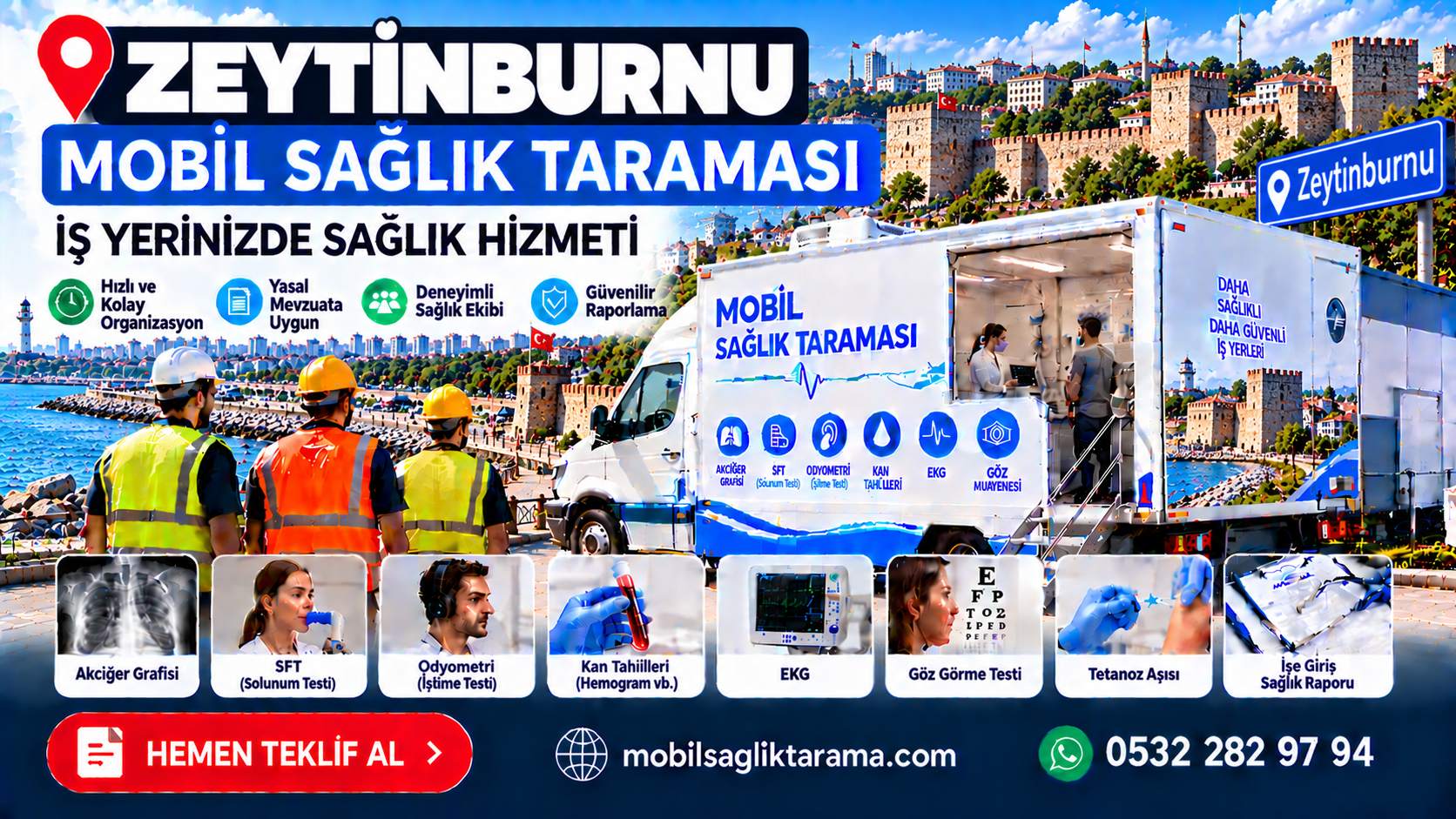 Zeytinburnu Mobil Sağlık Taraması