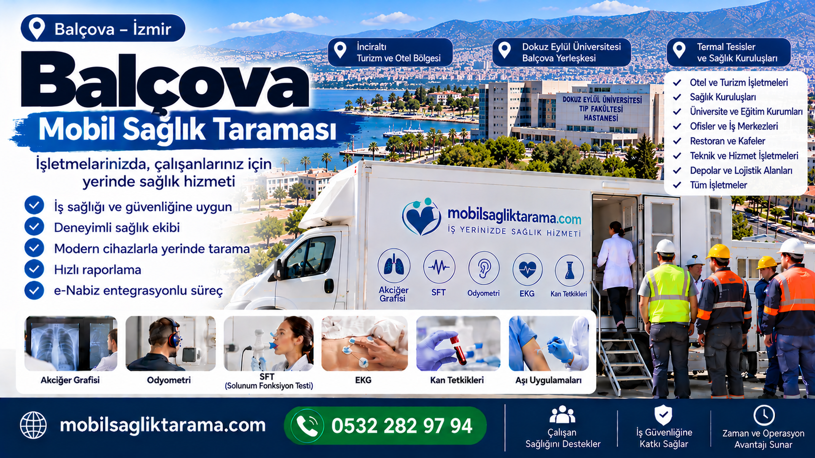 Balçova Mobil Sağlık Taraması
