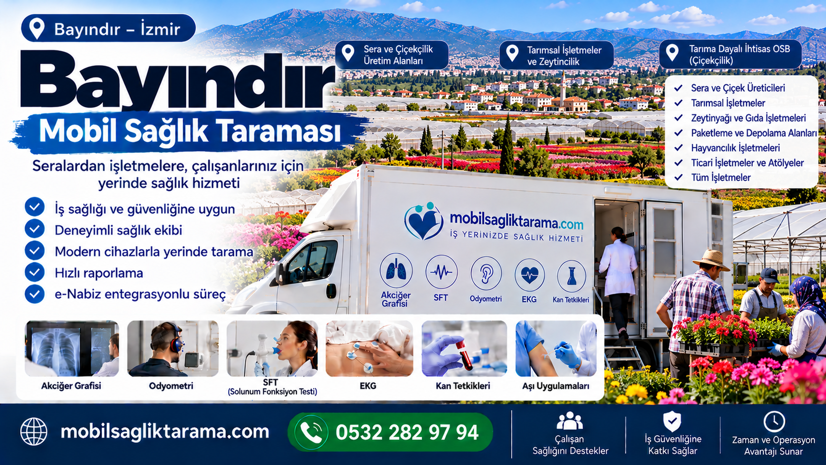 Bayındır Mobil Sağlık Taraması 