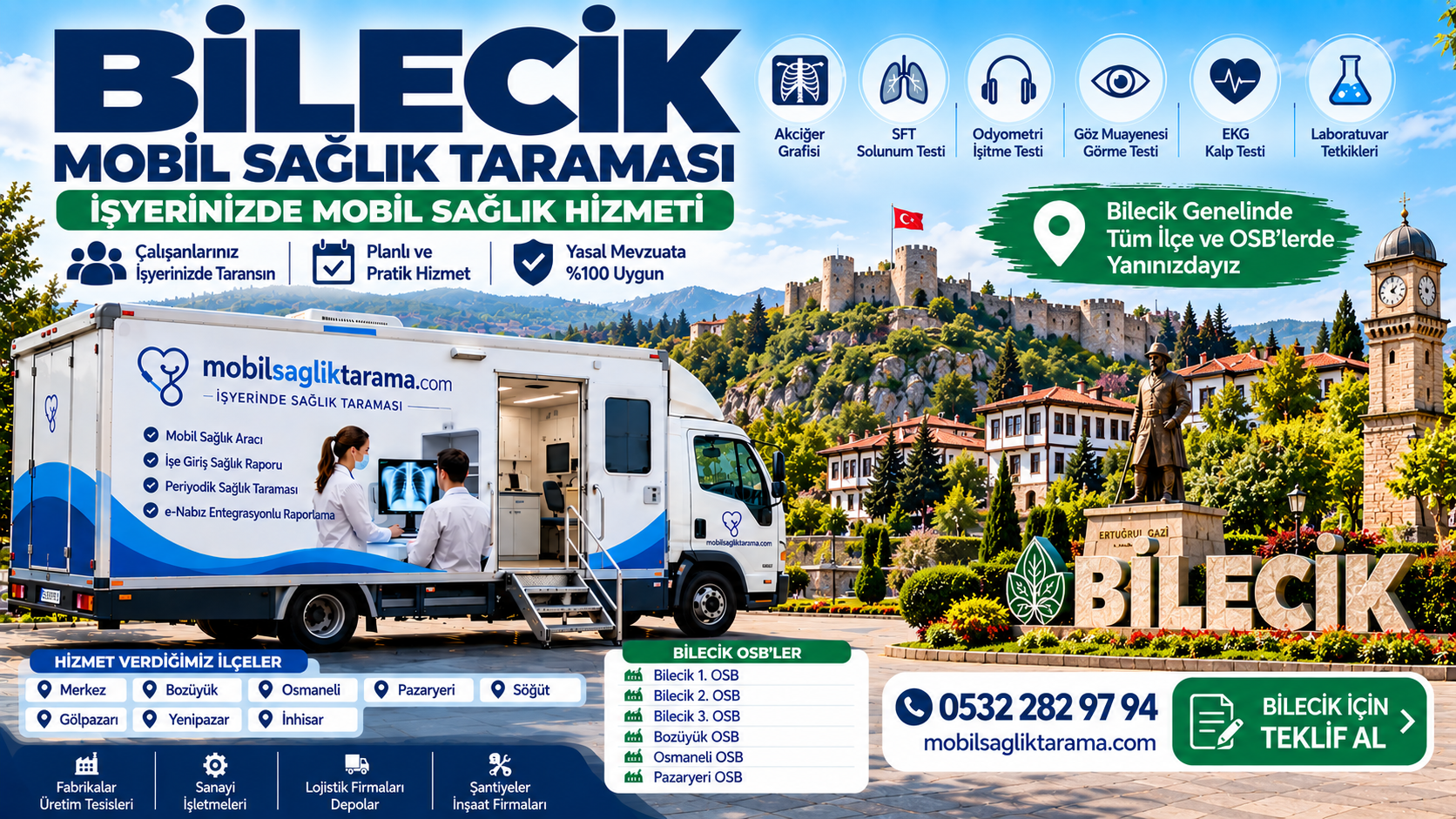 Bilecik Mobil Sağlık Taraması
