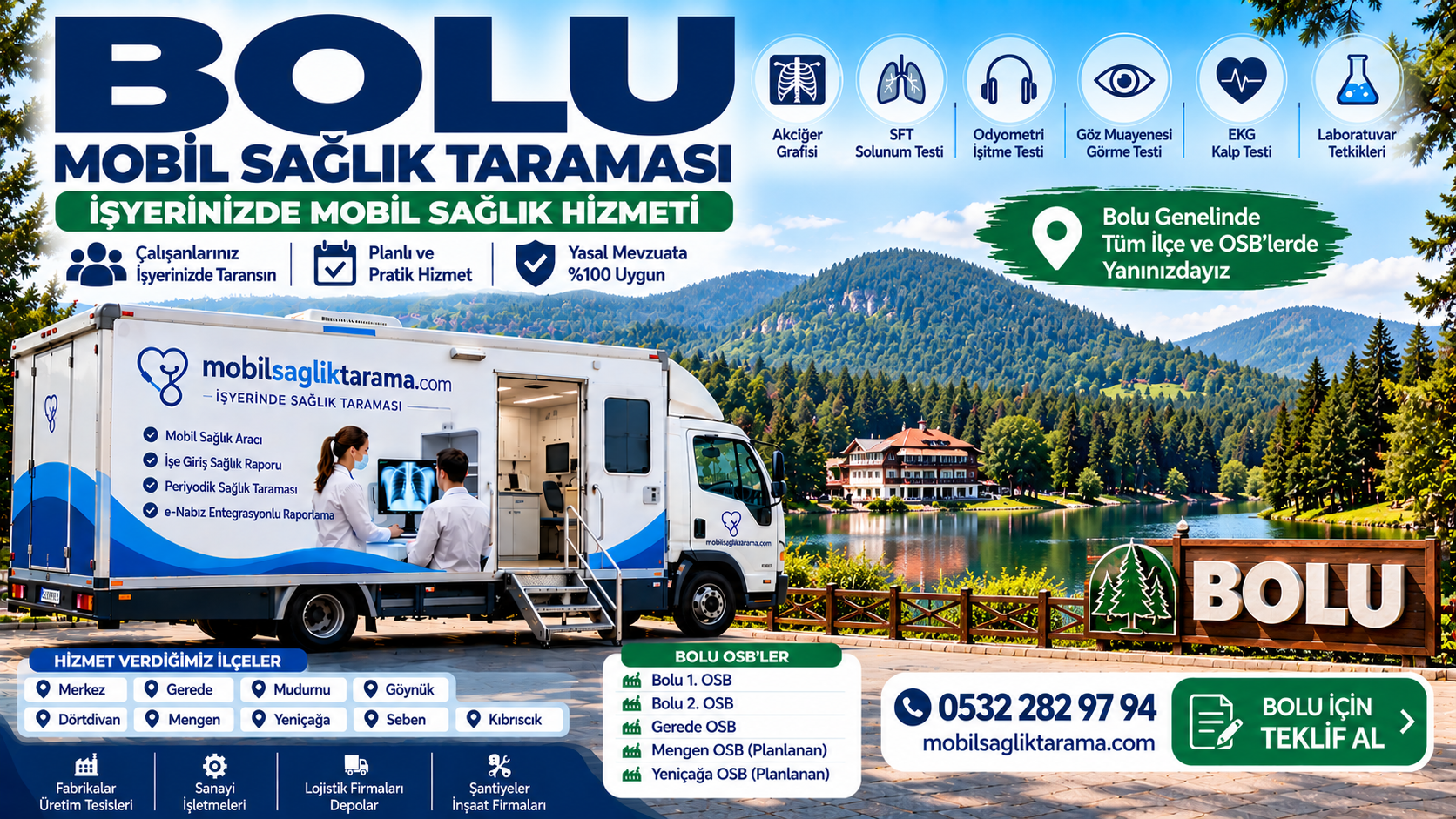 Bolu Mobil Sağlık Taraması