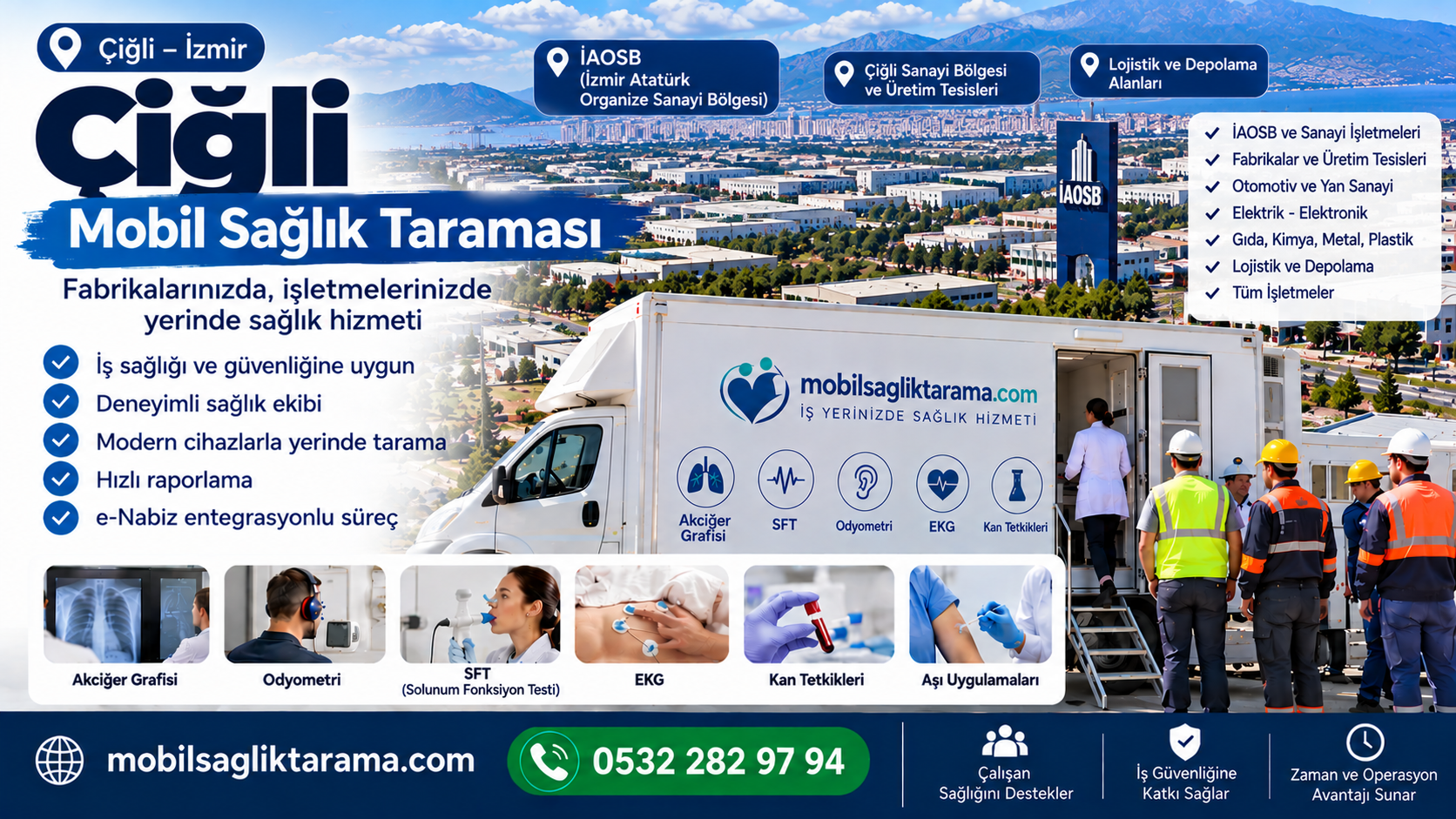 Çiğli Mobil Sağlık Taraması