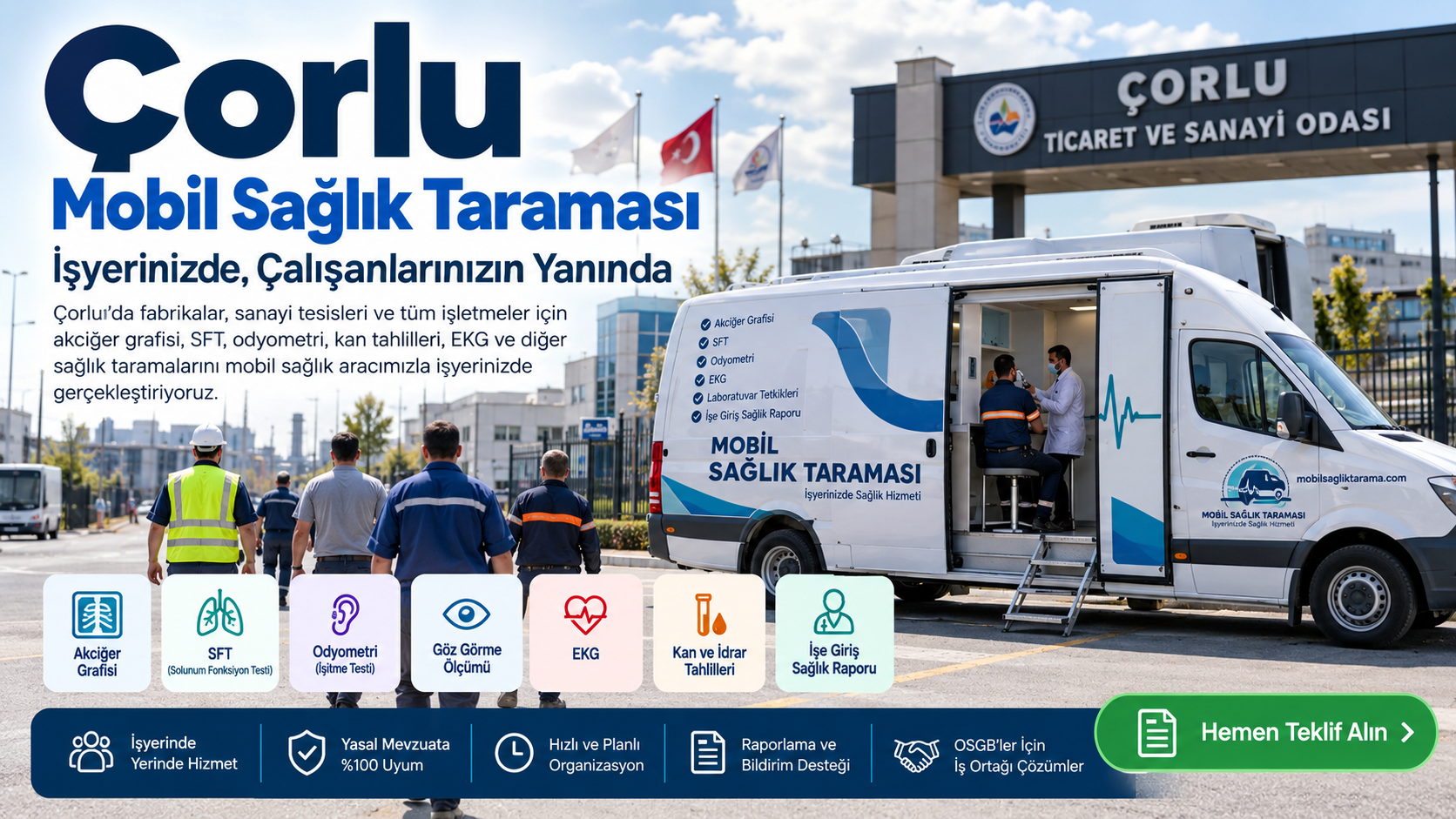 Çorlu Mobil Sağlık Taraması
