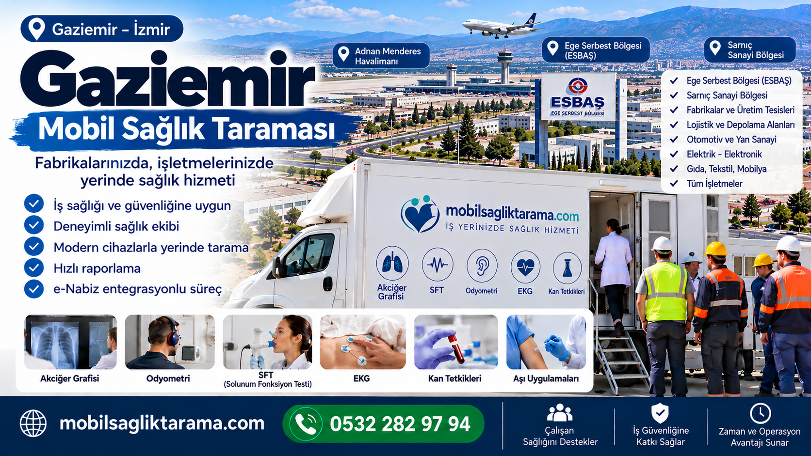 Gaziemir Mobil Sağlık Taraması