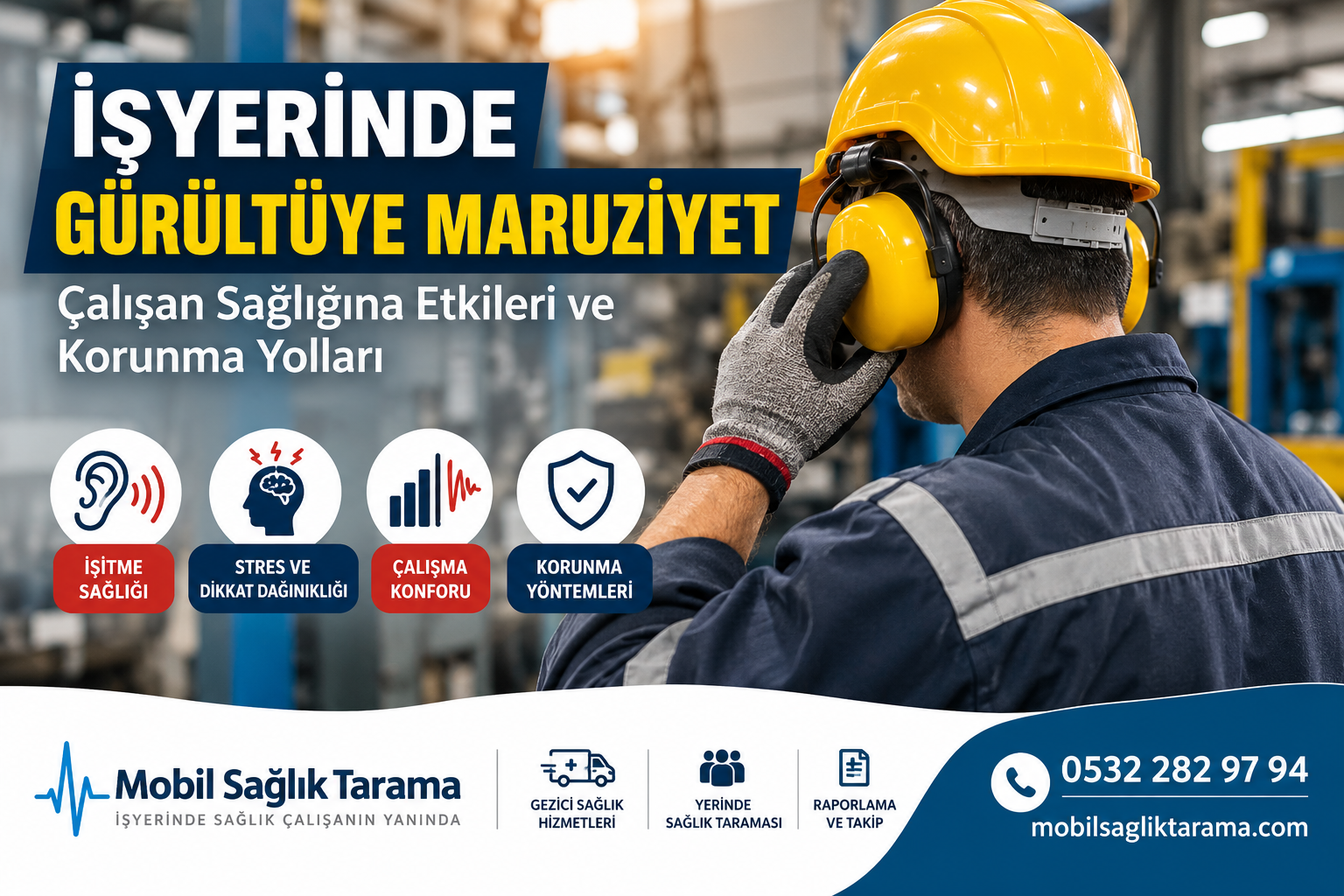 işyerinde gürültüye maruziyet