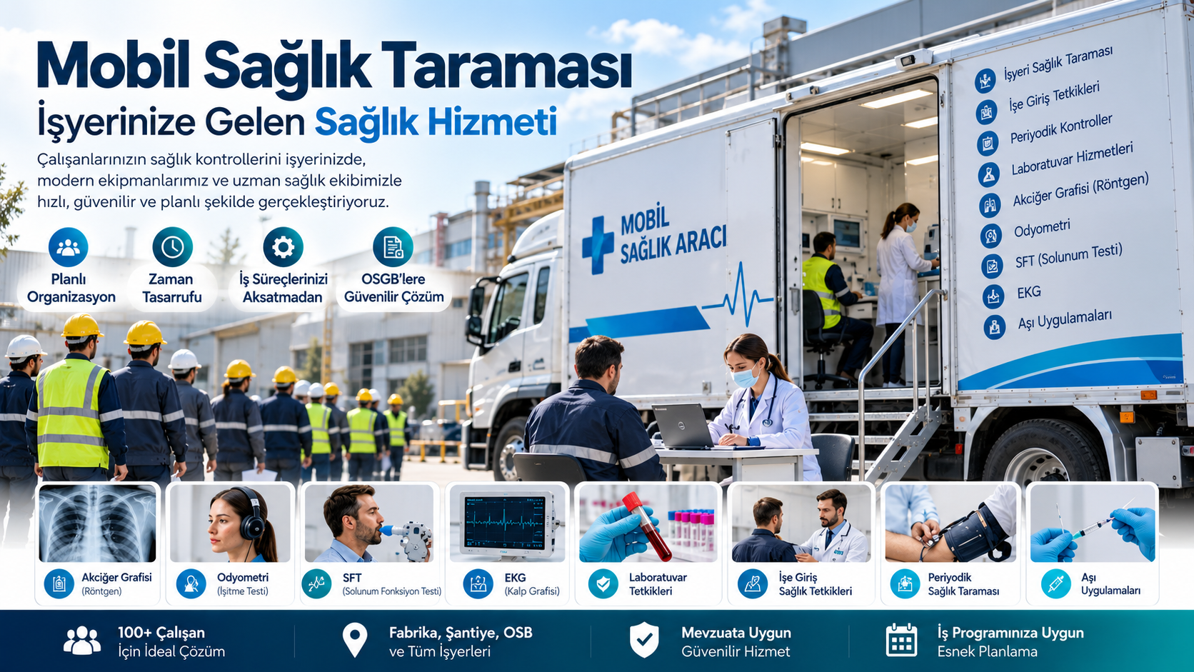 İşyeri sağlık taraması ve çalışan sağlık taraması