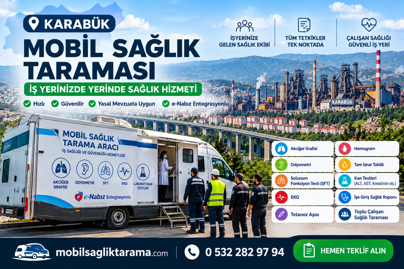 Karabük Mobil Sağlık Taraması
