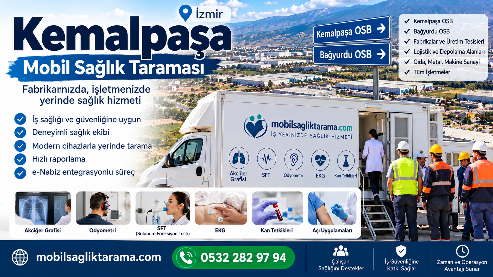Kemalpaşa Mobil Sağlık Taraması