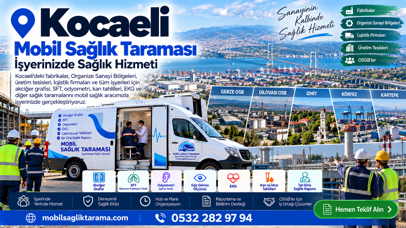 Kocaeli Mobil Sağlık Taraması
