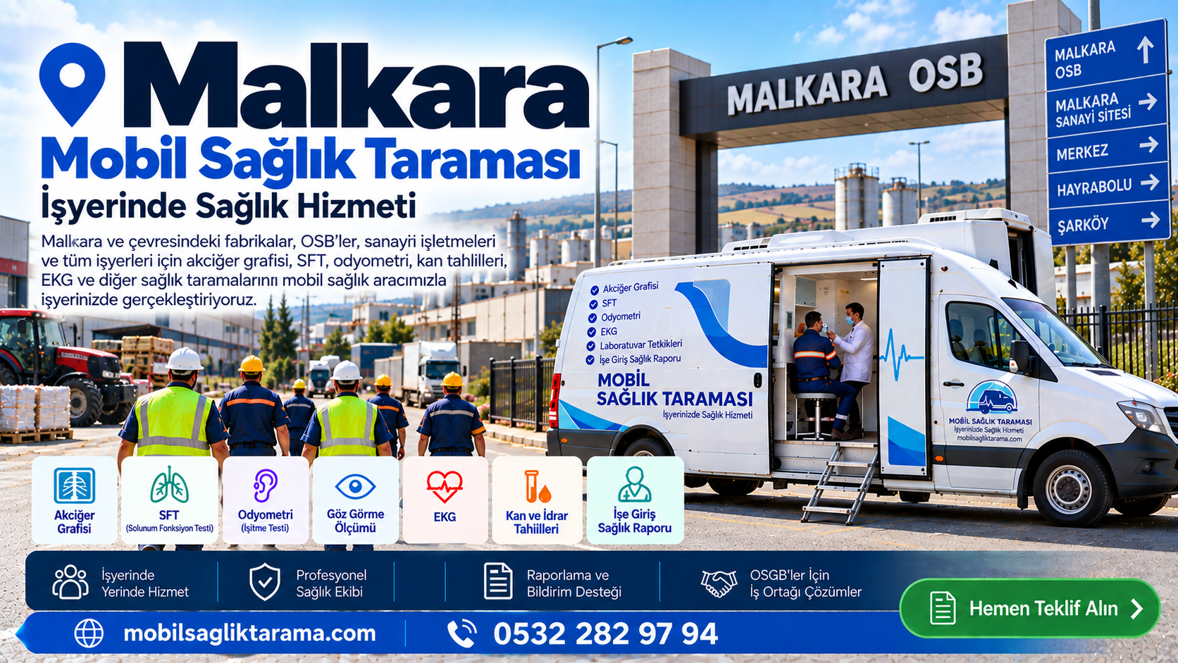 Malkara Mobil Sağlık Taraması