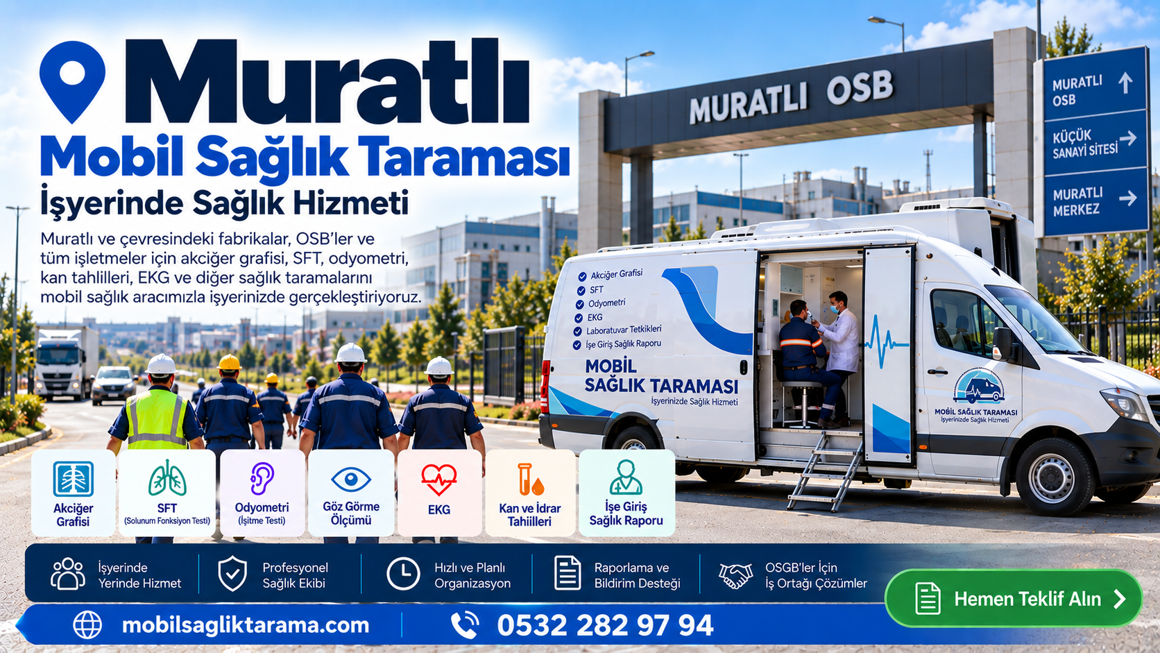 Muratlı Mobil Sağlık Taraması