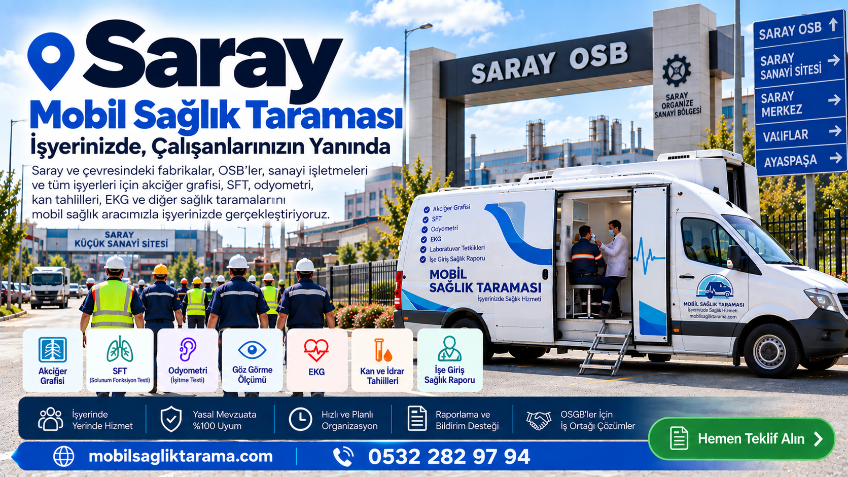 Saray Mobil Sağlık Taraması