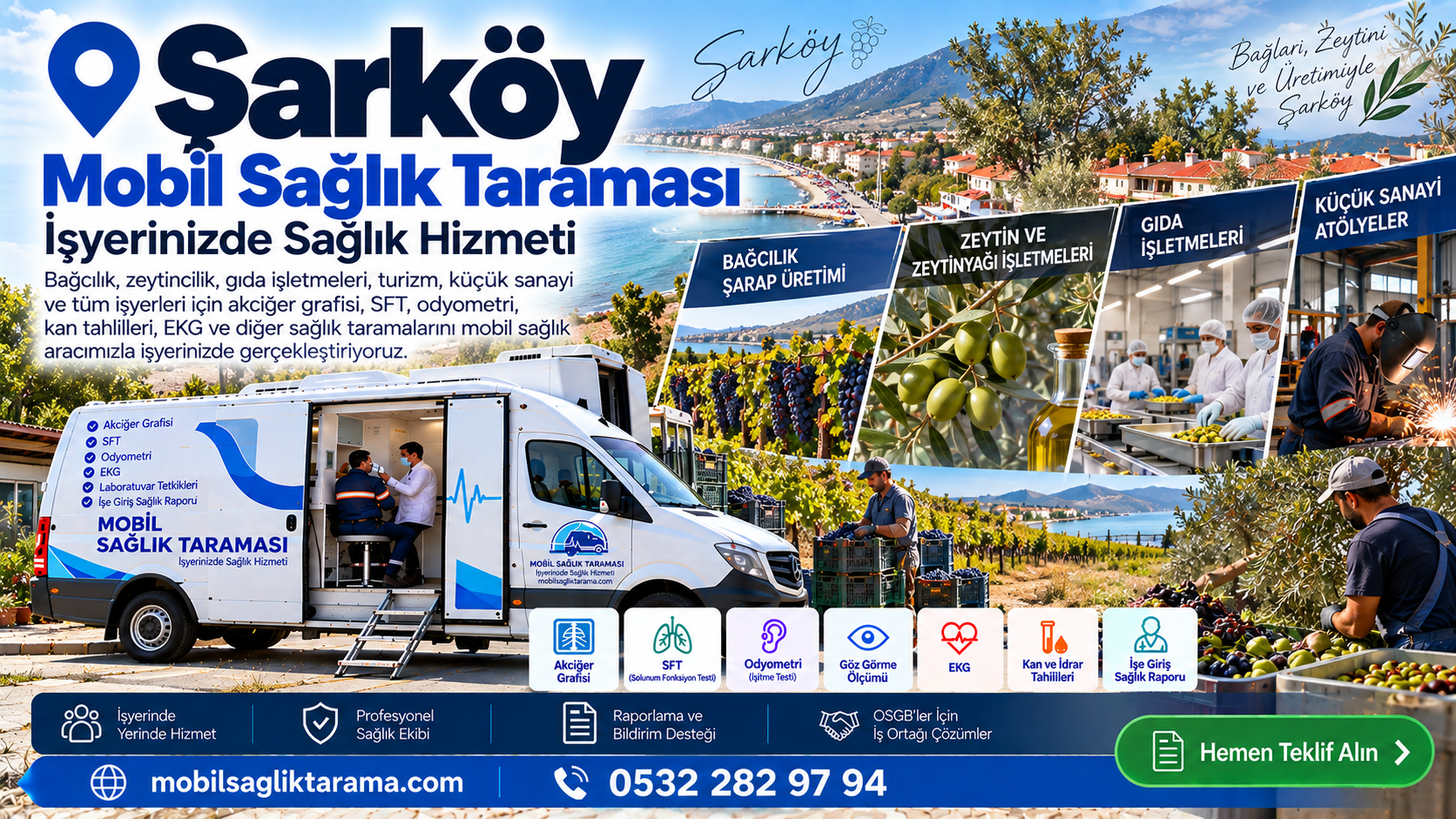 Şarköy Mobil Sağlık Taraması
