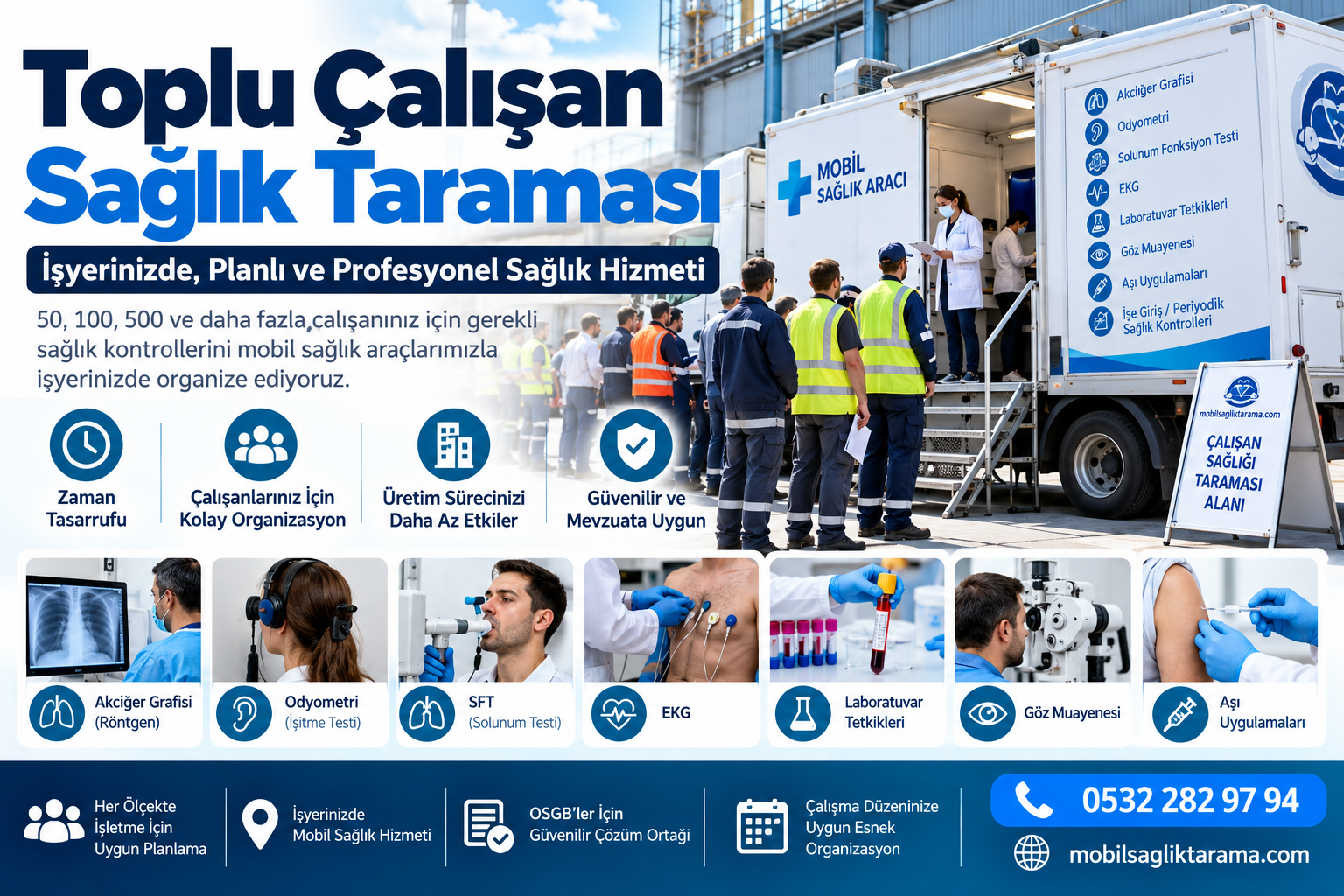 Toplu Çalışan Sağlık Taraması