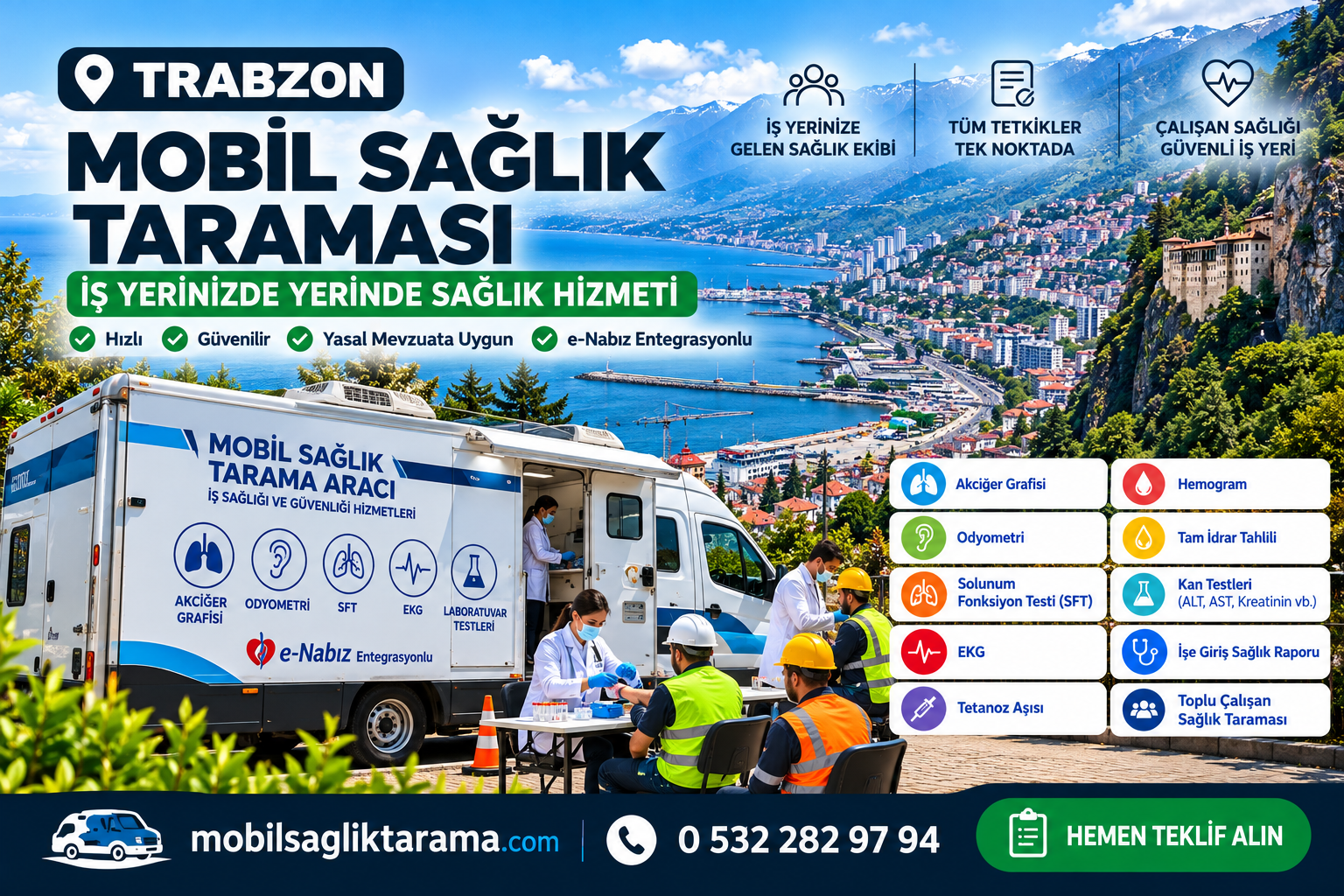 Trabzon Mobil Sağlık Taraması