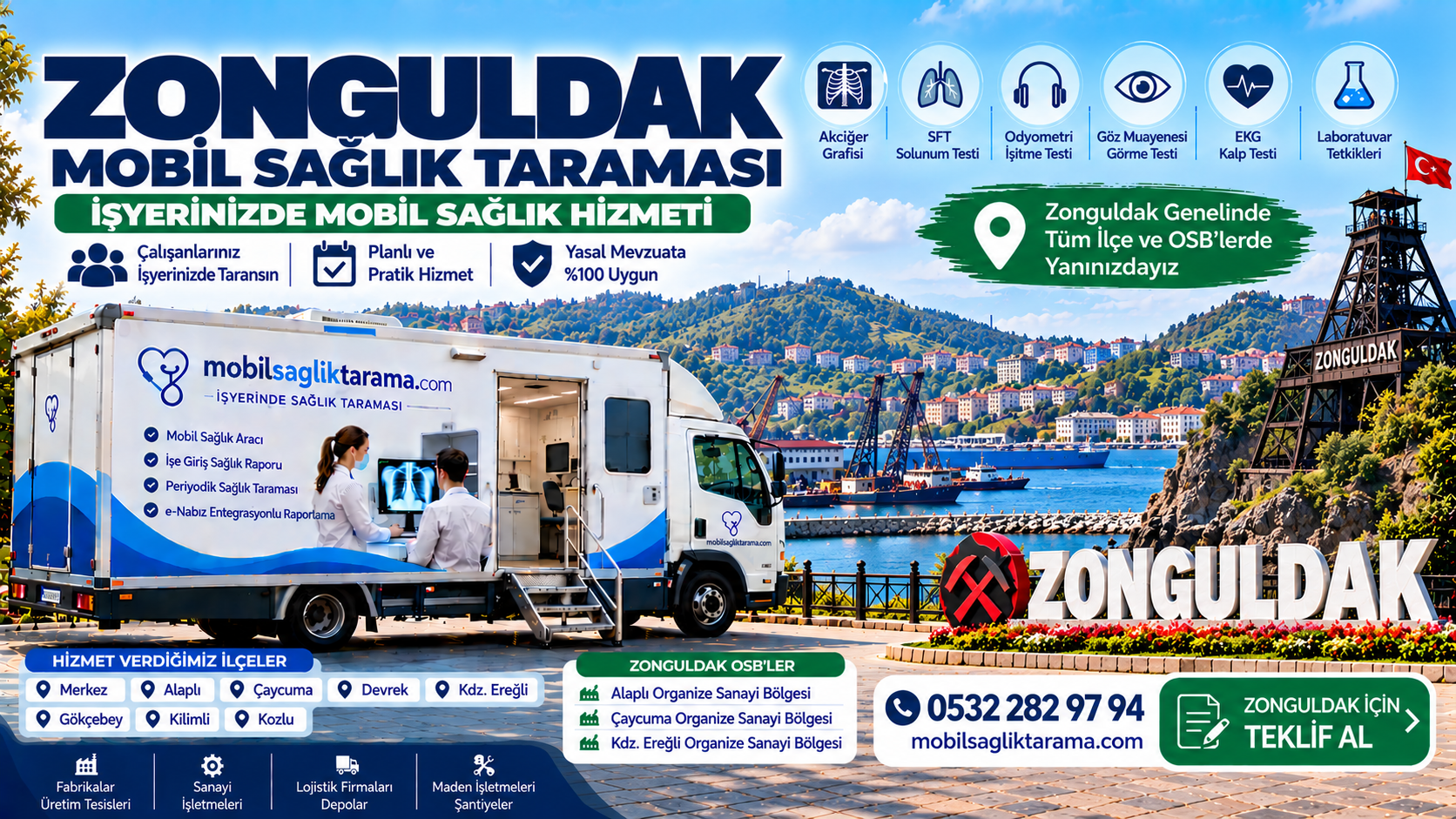 Zonguldak Mobil Sağlık Taraması